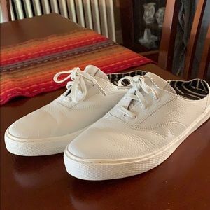 Sneaker slip ons leather